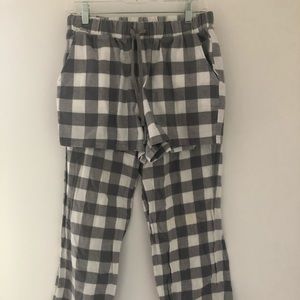 Plaid Pajamas bundle (pants and shorts)